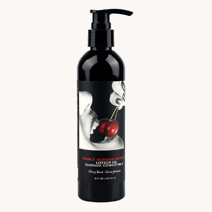 Edible Massage Lotion - Cherry - online sex shop Australia | Strap Ons in Australia
