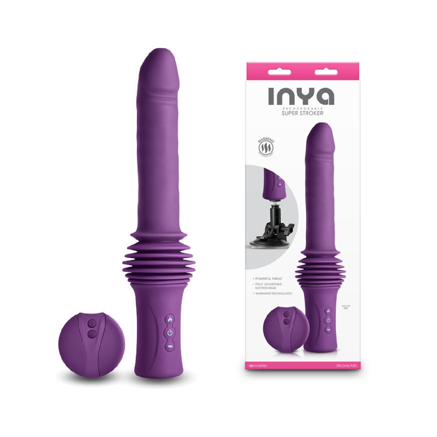 INYA Super Stroker - Purple - Buy Sex Toys In Australia | sex swings Australia