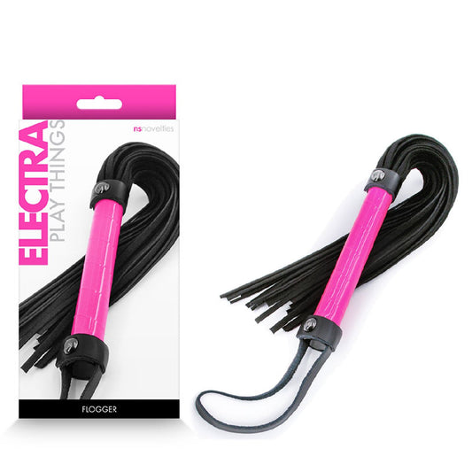 Electra Flogger - Pink - Buy Glass Sex Toys in Australia | sex hy