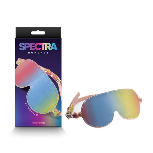Spectra Bondage Blindfold - Rainbow - bondage gear Australia | se