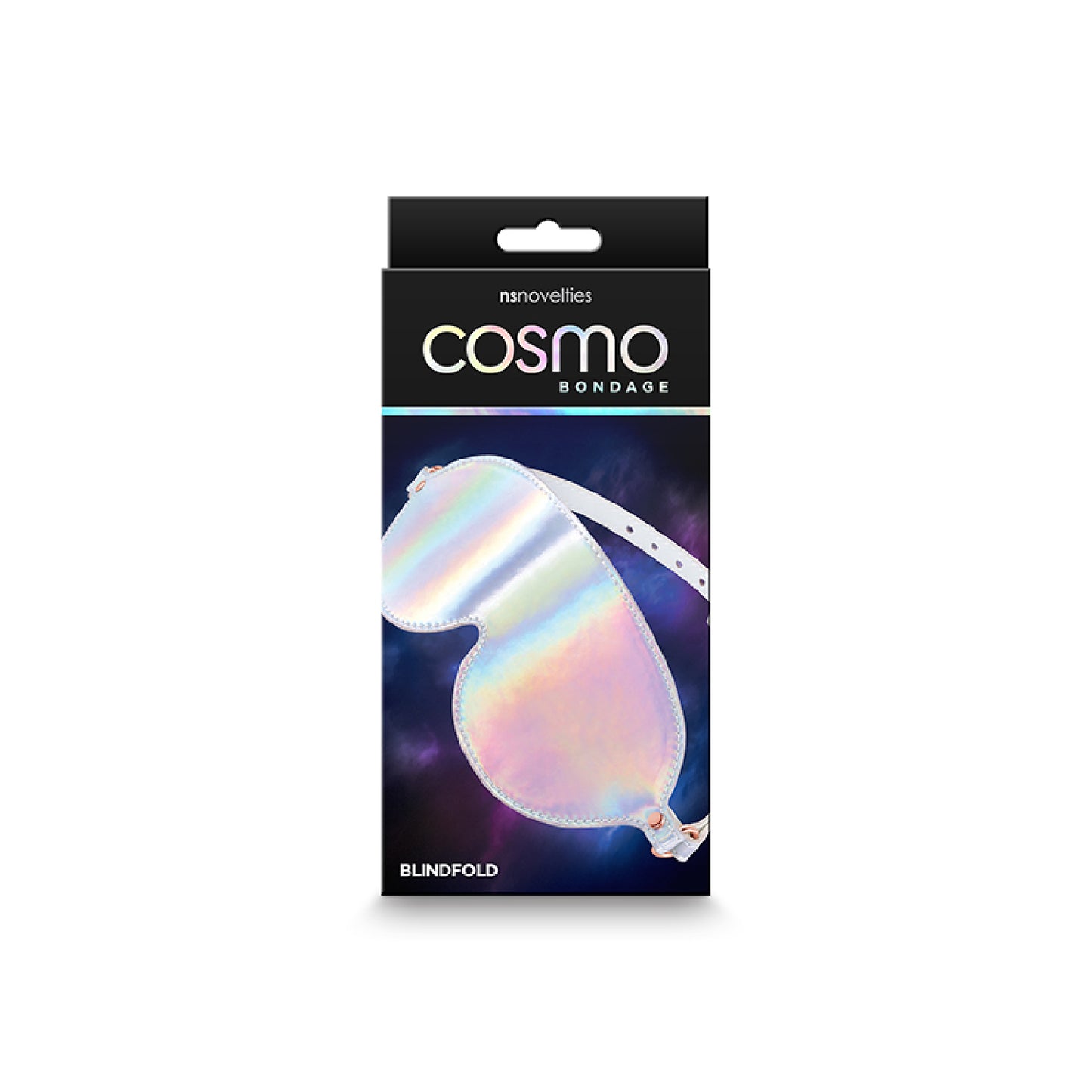 Cosmo Bondage Blindfold - Rainbow - female strap ons Australia | fetish gear Australia
