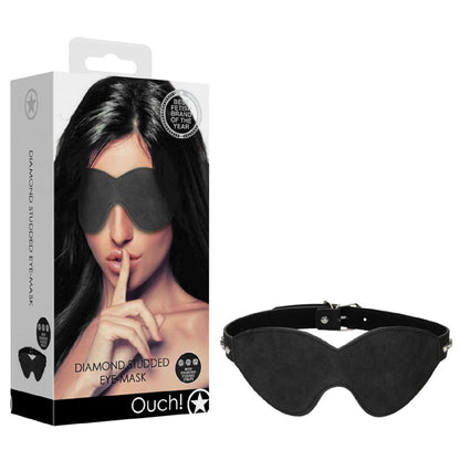 OUCH! Diamond Studded Eye-Mask - Male Strap Ons Australia | Dildos in Australia