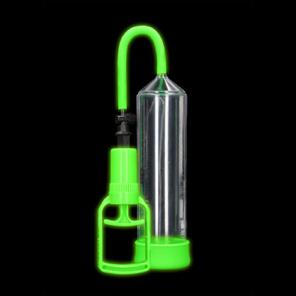 OUCH! Glow In The Dark Comfort Beginner Pump - anal toys Australia | Buy Condoms Online in Australia