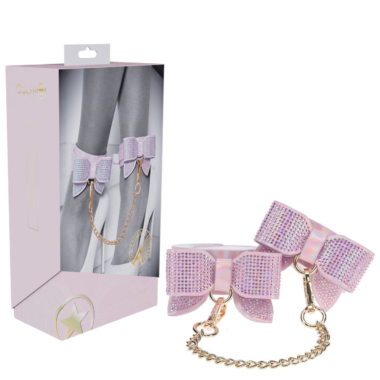 OUCH! Paris Collection - Leg Cuffs - Adult Store Australia | vibrators Australia