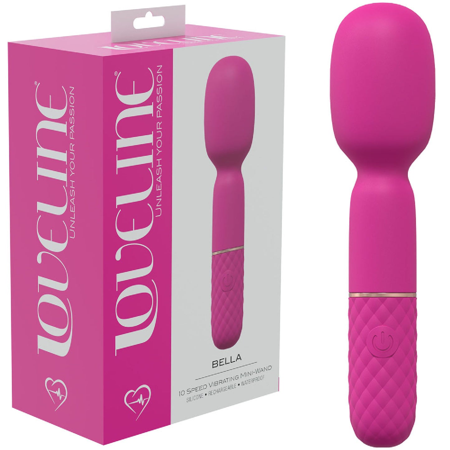 LOVELINE Bella - Pink - female sex toys | sex swings Australia
