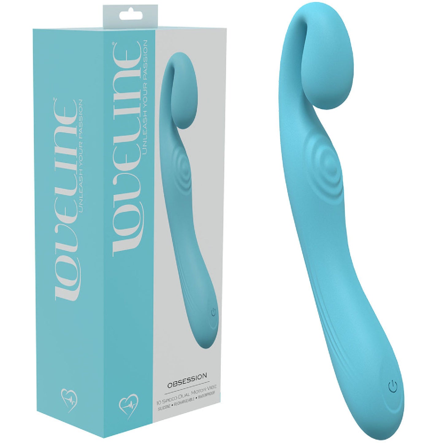 LOVELINE Obsession - Blue - vibrators Australia | bondage gear Australia