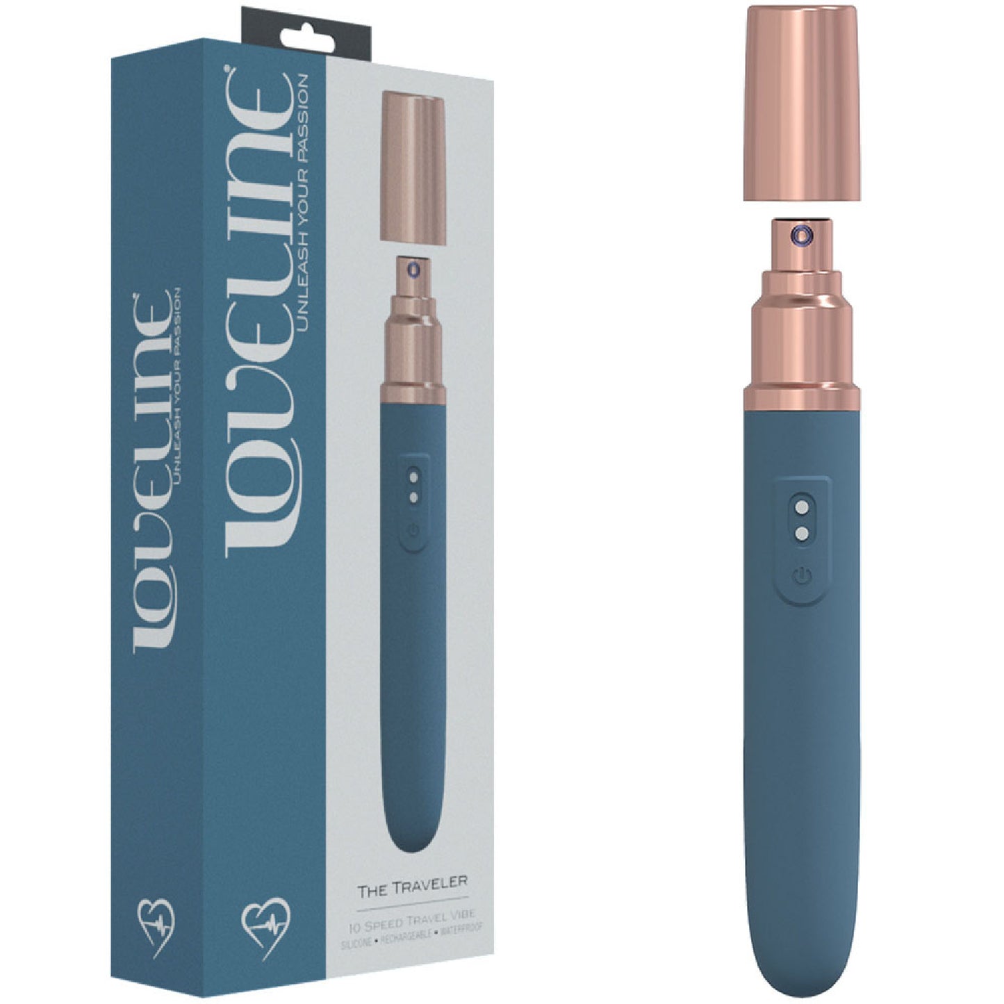 LOVELINE The Traveler - Blue - Buy Condoms Online in Australia | sex toys, adult