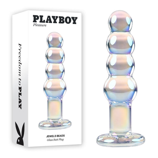 Playboy Pleasure JEWELS BEADS - glass sex toys Australia | Buy Co