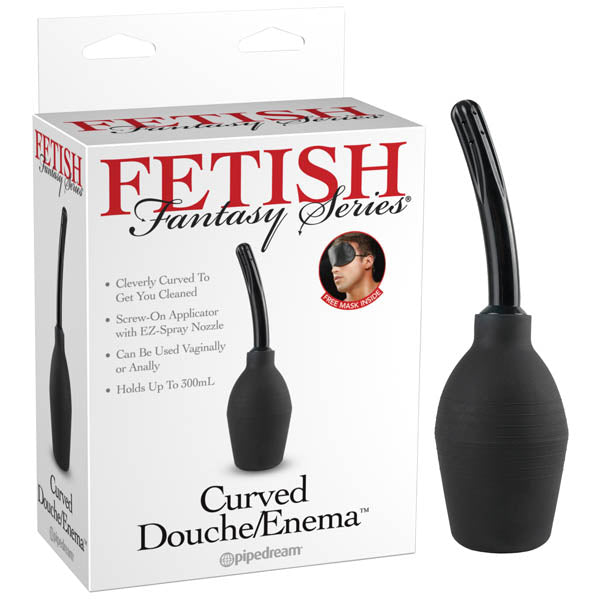 Fetish Fantasy Series Curved Douche/Enema - sex kits Australia | Male Strap Ons Australia