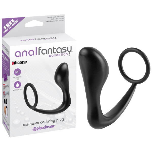 Anal Fantasy Collection Ass-gasm Cock Ring Plug - anal toys Australia | cock rings Australia