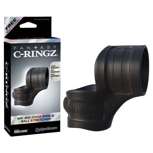 Fantasy C-ringz Mr Big Cock Ring And Ball Stretcher - vibrators A