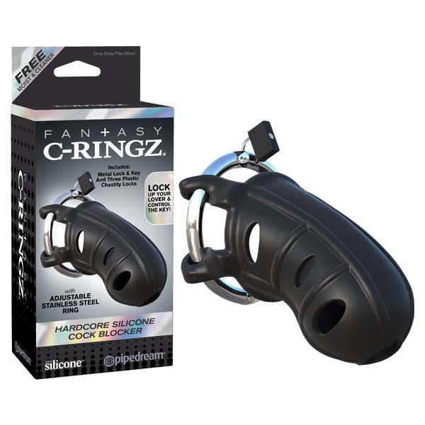 Fantasy C-ringz Hardcore Silicone Cock Blocker - female sex toys | bullet vibrators Australia
