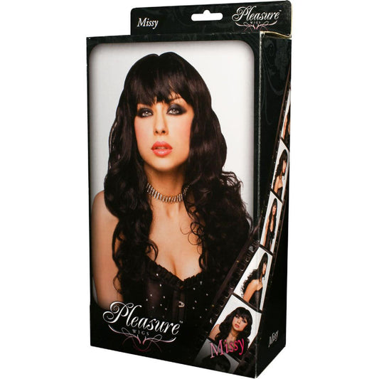 PLEASURE WIGS Missy - Black - Buy Condoms Online in Australia | Buy Bondage Gear in Australia