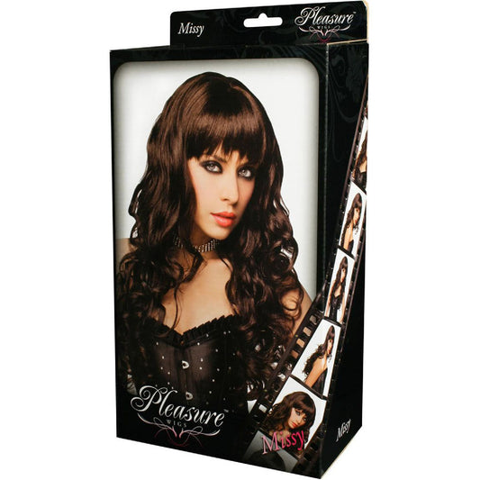 PLEASURE WIGS Missy - Brown - Buy Glass Sex Toys in Australia | cock rings Australia