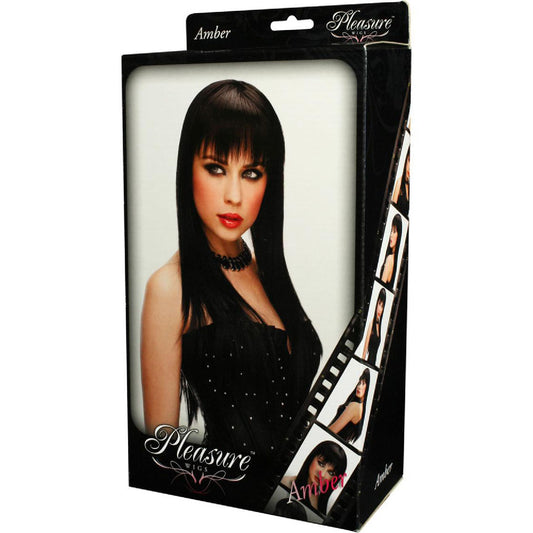 PLEASURE WIGS Amber - Black - bondage gear Australia | Best Anal Toys in Australia