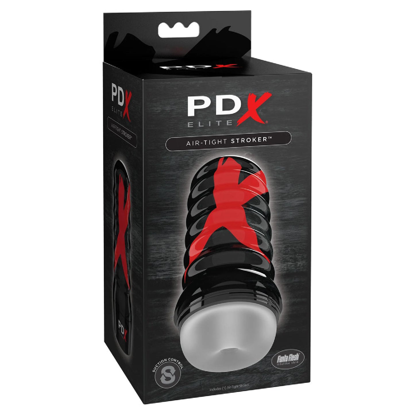 PDX Elite Air-Tight Stroker - Frosted - female strap ons Australia | sex lubes Australia
