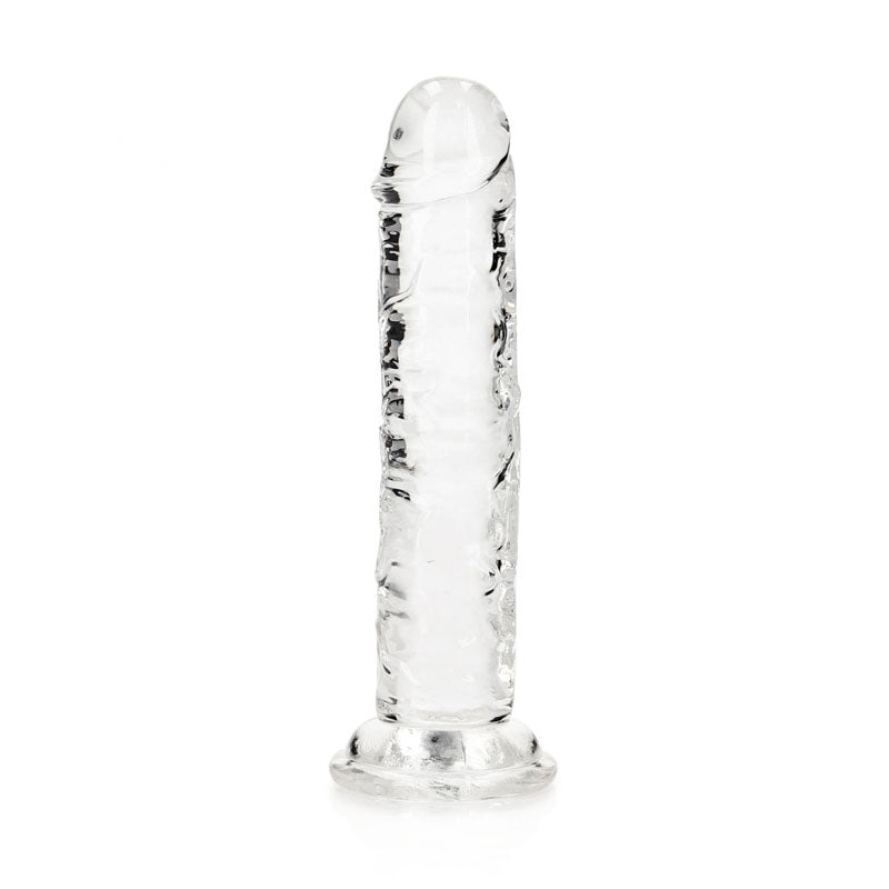 REALROCK 15.5 cm Straight Dildo - Clear