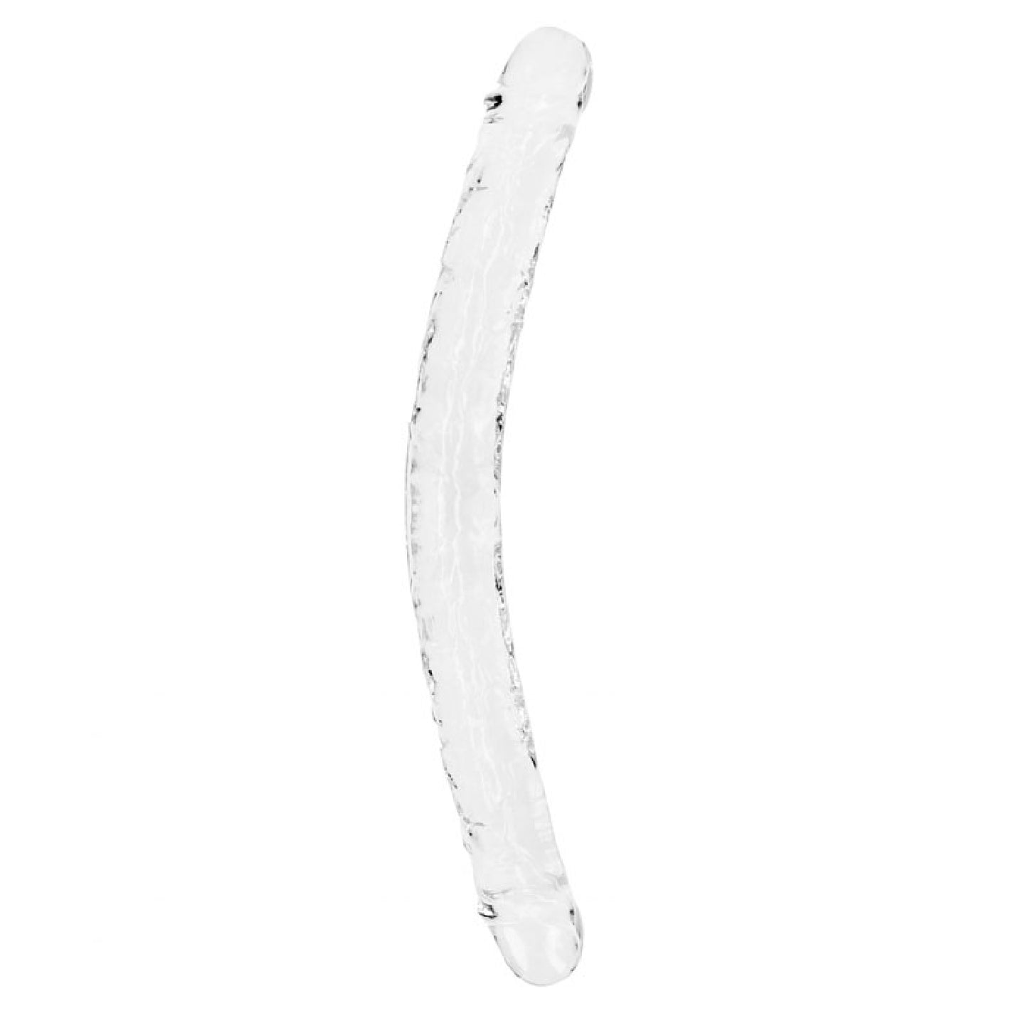 REALROCK 45 cm Double Dong - Clear - online sex shop Australia | cock rings Australia