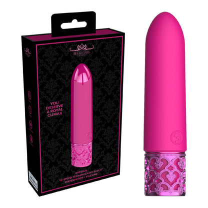 ROYAL GEMS Imperial - Silicone Rechargeable Bullet - bullet vibrators Australia | cock rings Australia