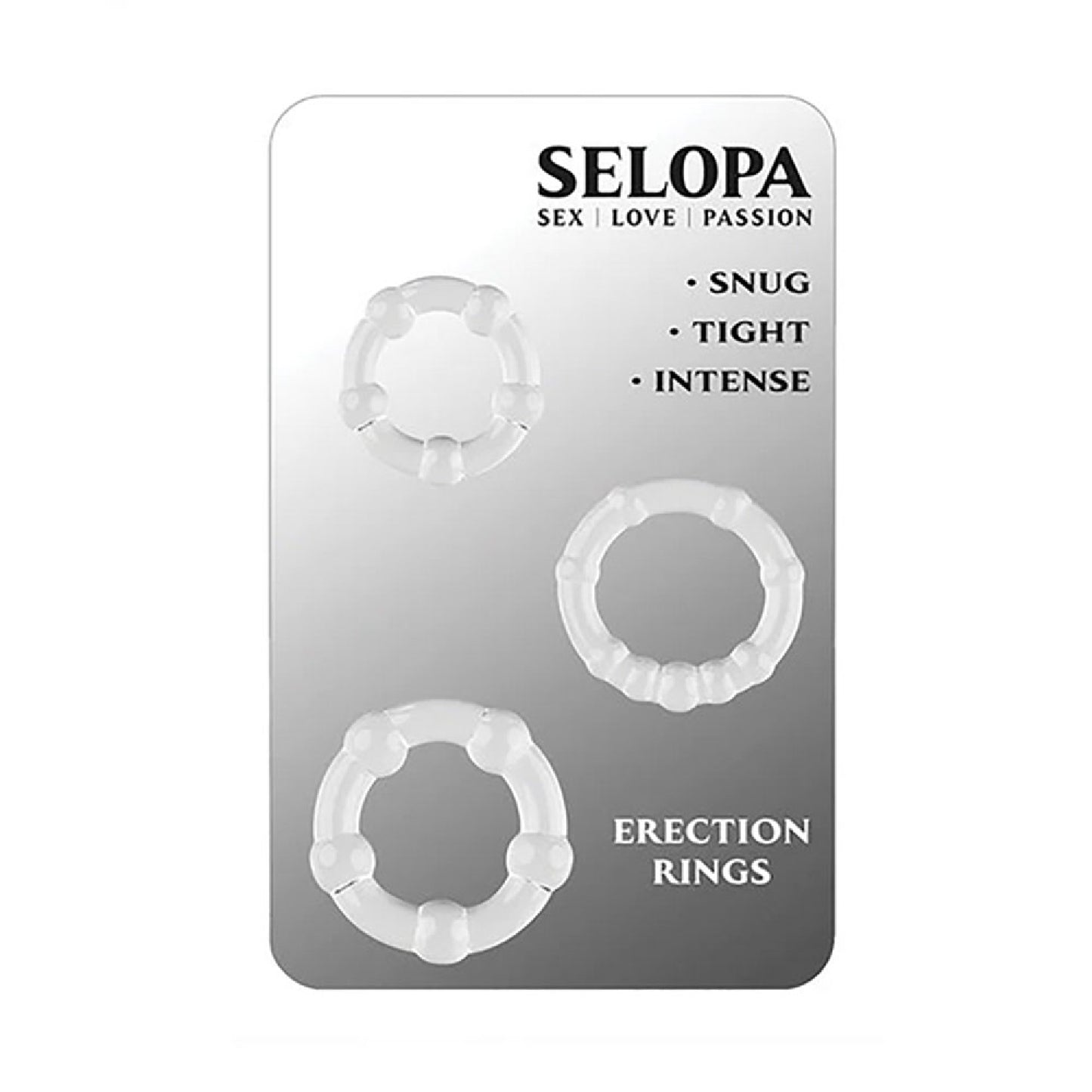 Selopa ERECTION RINGS - sex kits Australia | Couple Sex Toys in Australia