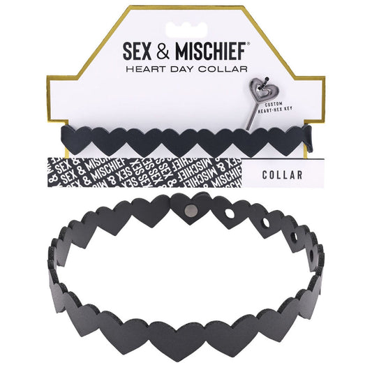 Sex & Mischief Heart Day Collar - Buy Condoms Online in Australia