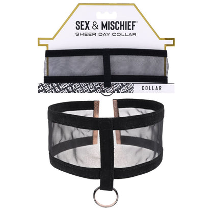 Sex & Mischief Sheer Day Collar - cock rings Australia | online sex shop Australia