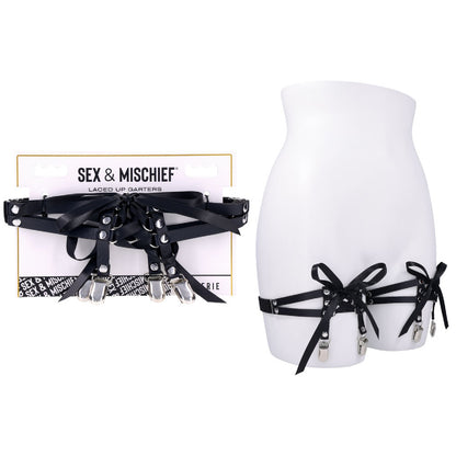 Sex & Mischief Laced Up Garters
