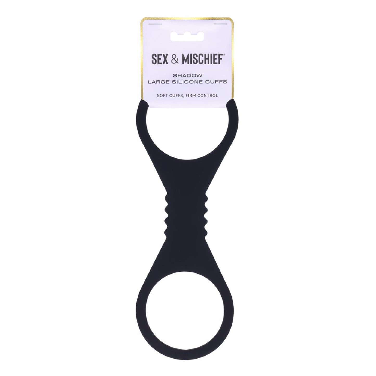 Sex & Mischief Shadow Large Silicone Cuffs