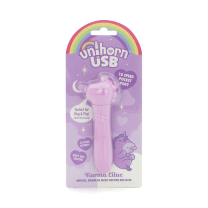 Unihorn - USB Bullet - Karma Lilac - Couple Sex Toys in Australia | female sex toys