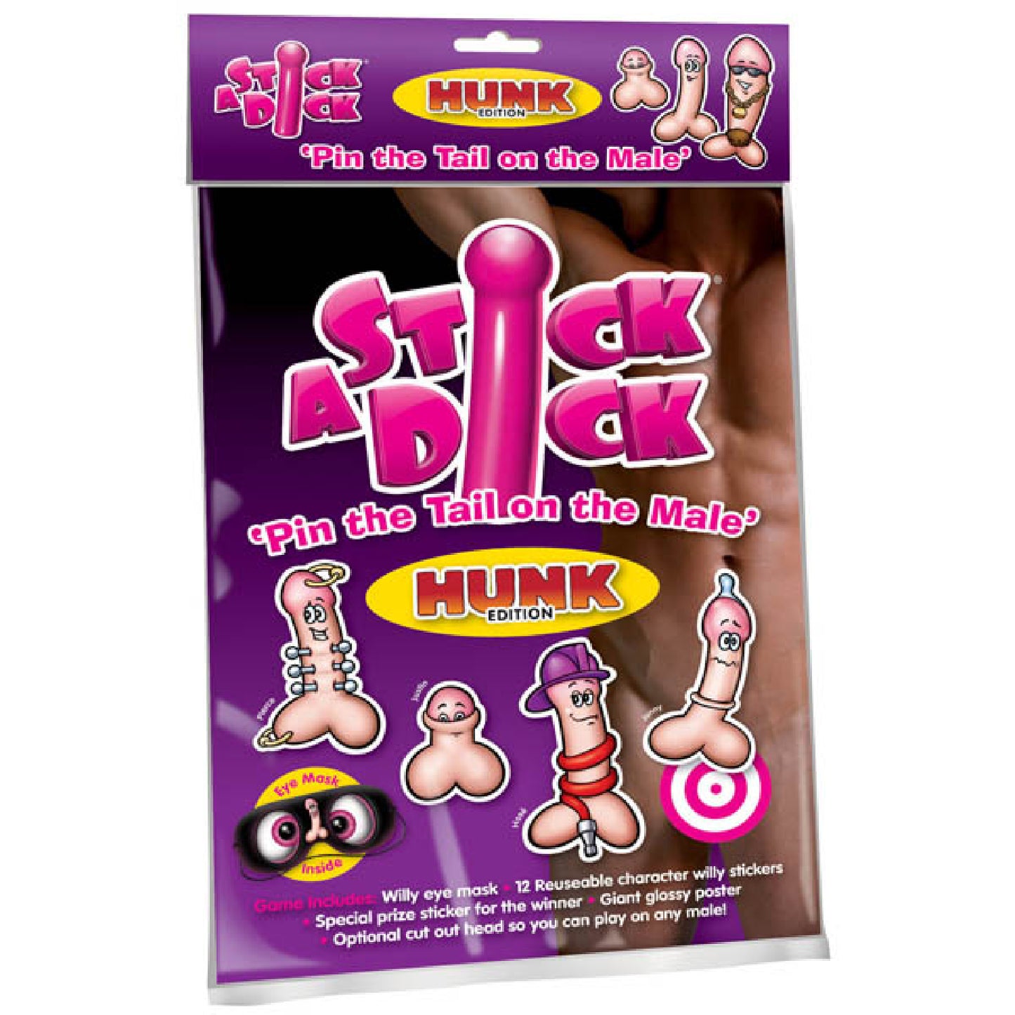 Stick A Dick - Hunk Edition - Adult Store Australia | Male Strap Ons Australia