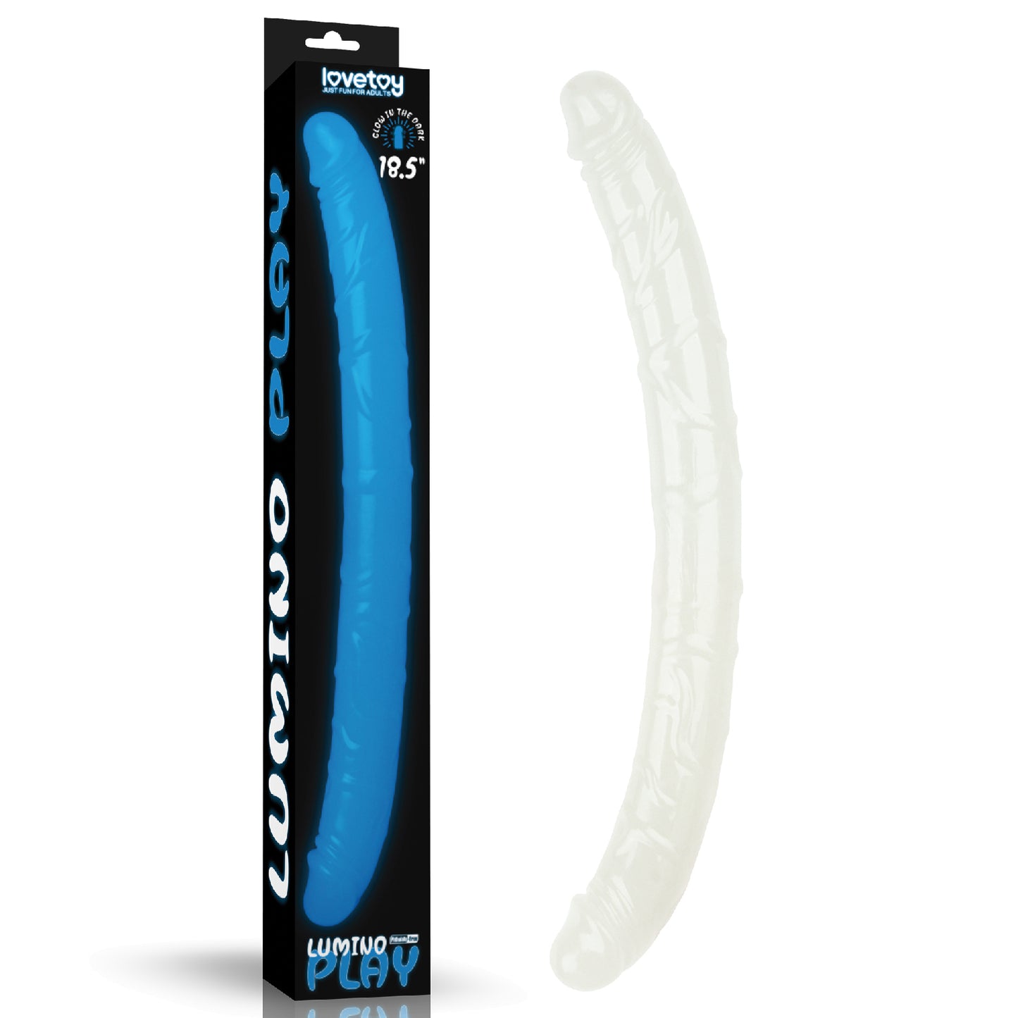 Lumino Play 18.5'' Double Dildo - online sex shop Australia | Penis Pumps in Australia