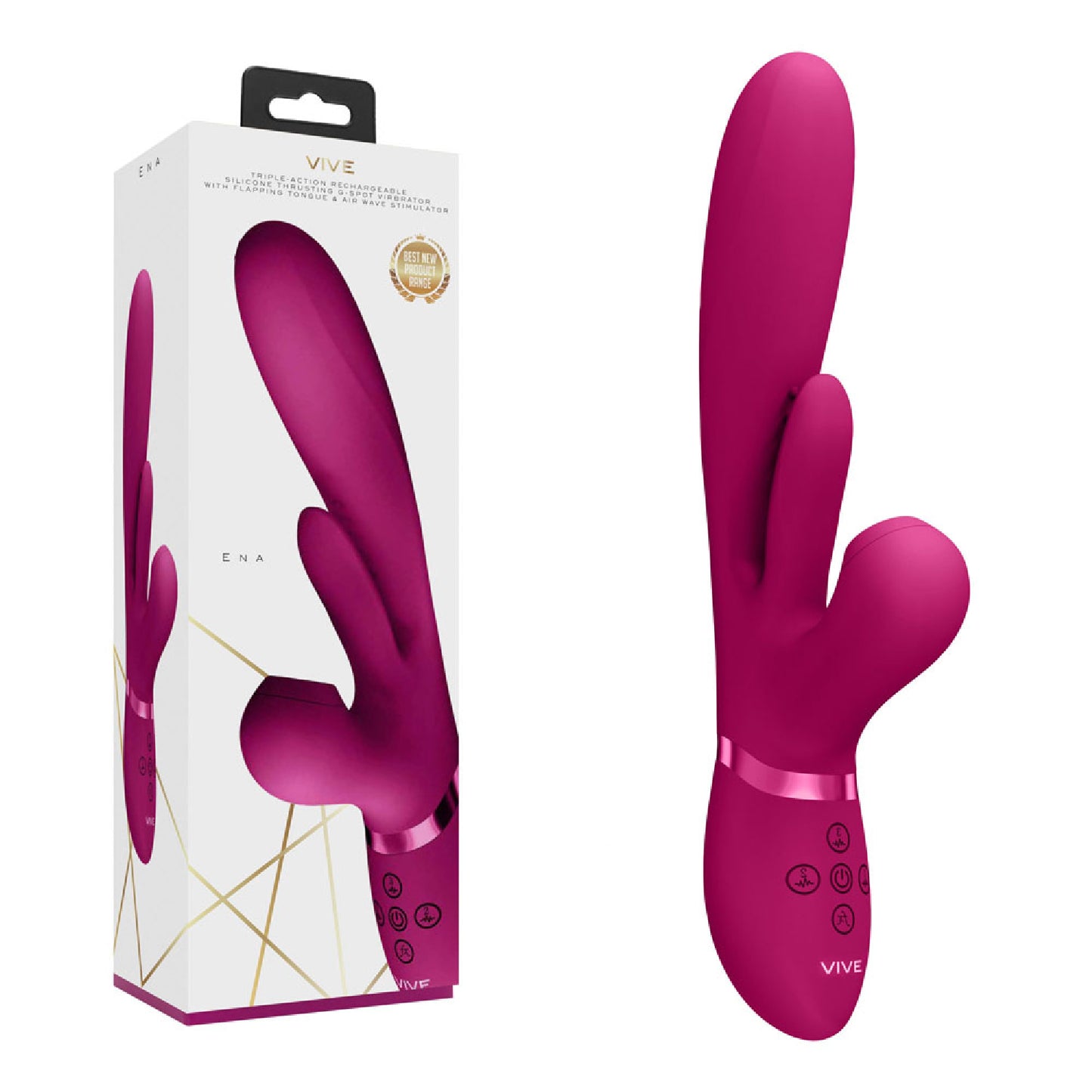 VIVE Ena - Pink - sex hygiene products Australia | sex lubes Australia