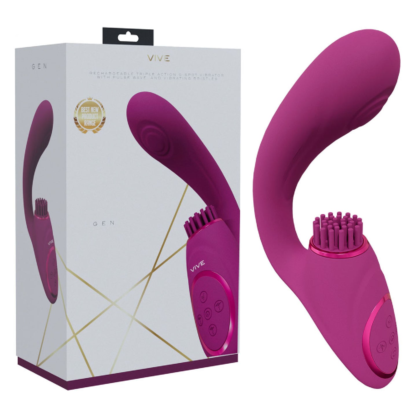VIVE Gen - Pink - anal toys Australia | Male Strap Ons Australia