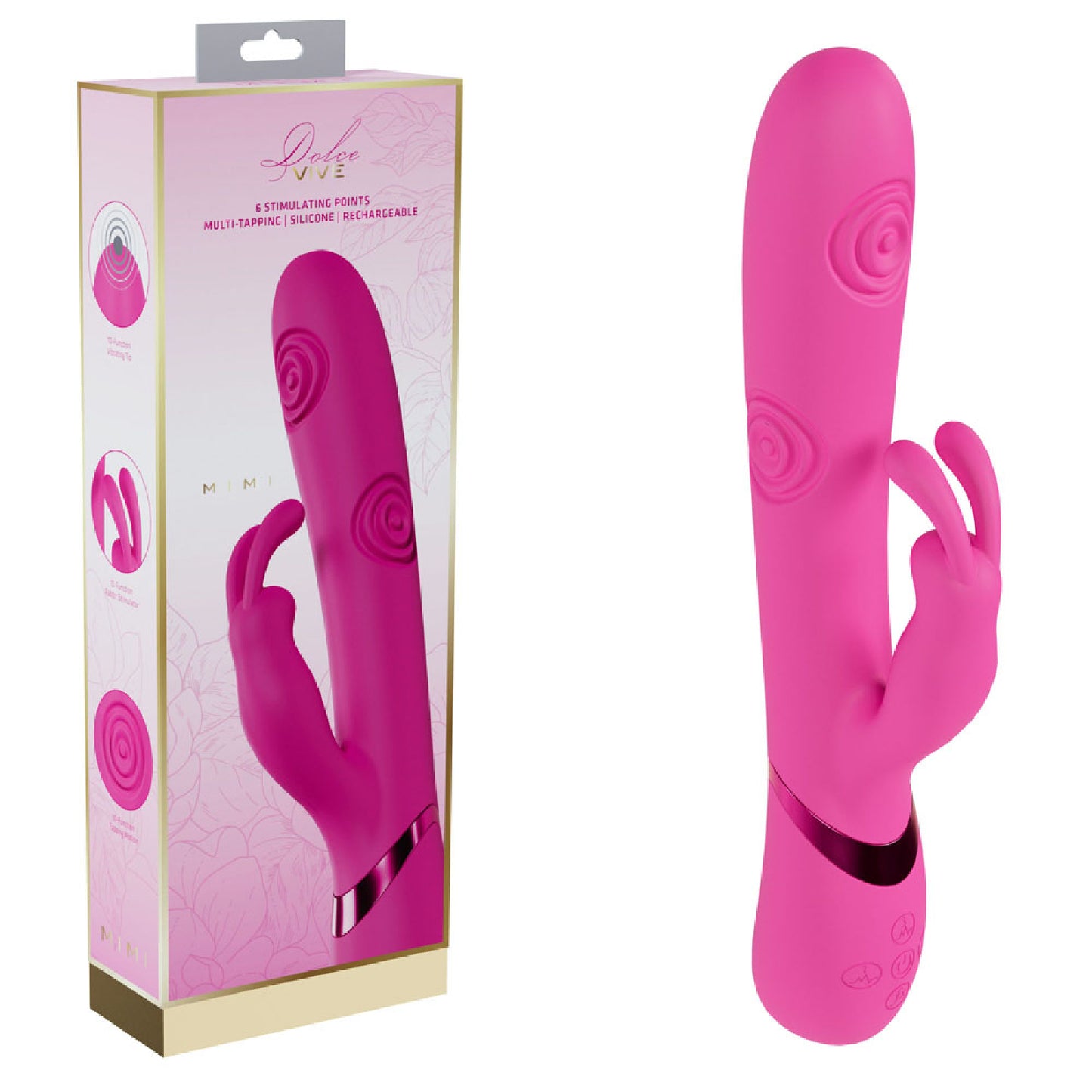 VIVE Mimi - Pink - male masturbators Australia | sex kits sets Australia