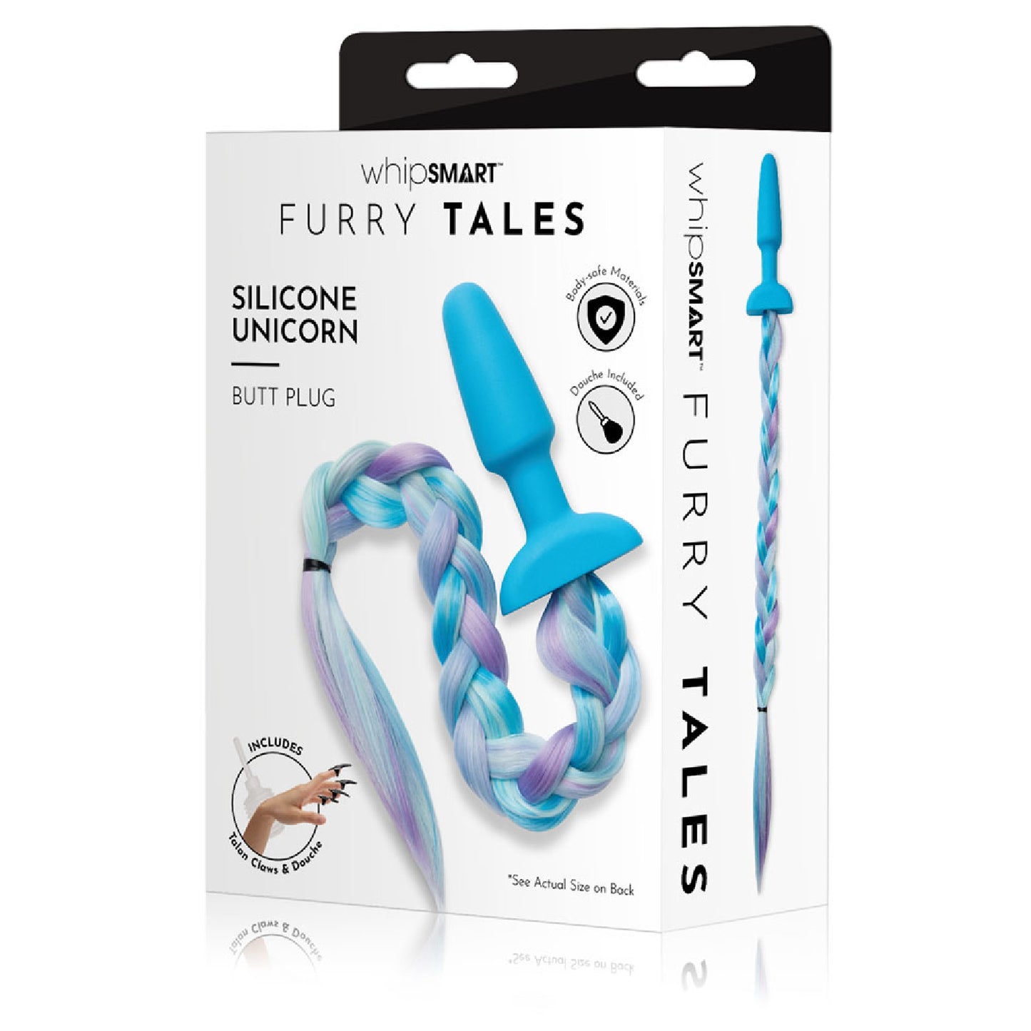 WhipSmart Furry Tales Silicone Unicorn Butt Plug - sex kits Australia | sex lubes Australia